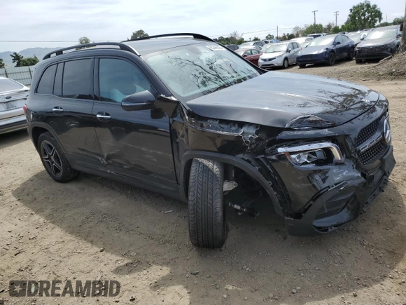 2023 Mercedes-Benz GLB 250 z VIN W1N4M4HBXPW288676, wystawiony jako Copart lot #55346025 z przebiegiem 14 303 mil mil oraz Szkoda całkowita • Salvage title. Historia ofert i sprzedaży dostępna na DreamBid. Obrazek 4.