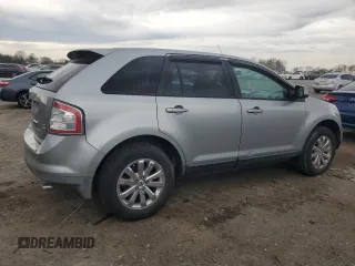2007 Ford Edge SEL with VIN 2FMDK48C07BA96265, listed as a Copart auction lot 52013325 with 154,626 mi miles and Salvage Title. Bid and sale history available at carsss.com. Image 3.