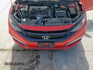 2020 Honda Civic Sedan LX with VIN 2HGFC2F69LH566510, listed as a Copart auction lot 49608665 with 93,648 mi miles and Salvage Title. Bid and sale history available at carsss.com. Image 12.