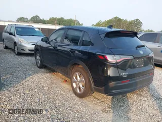 2024 Honda HR-V LX with VIN 3CZRZ2H33RM782404, listed as a IAAI auction lot 42343698 with 20,026 mi miles and . Bid and sale history available at DreamBid. Image 3.