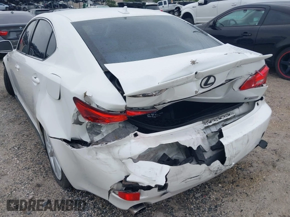 2007 Lexus IS 250 with VIN JTHBK262672043200, listed as a IAAI auction lot 42612618 with 139,241 mi miles and . Bid and sale history available at DreamBid. Image 6.