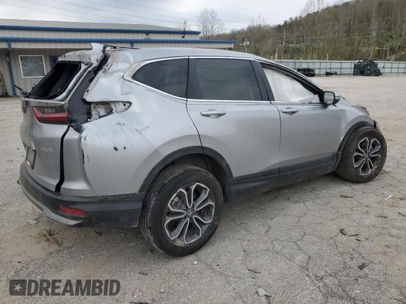 2022 Honda CR-V EX z VIN 2HKRW2H58NH646902, wystawiony jako Copart lot #52525435 z przebiegiem Nie podano mil oraz Nie do naprawy • Non repairable. Historia ofert i sprzedaży dostępna na DreamBid. Obrazek 3.