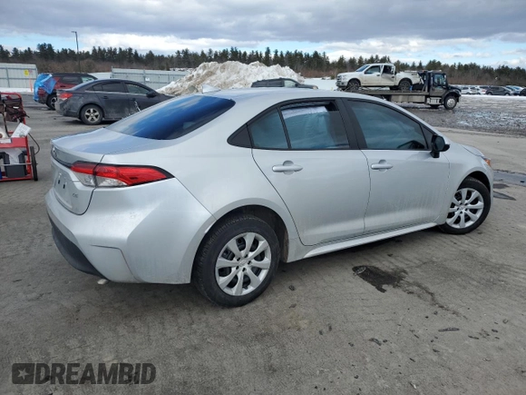 2024 Toyota Corolla LE with VIN 5YFB4MDE7RP103929, listed as a Copart auction lot 46835535 with 24,383 mi miles and Salvage Title. Bid and sale history available at carsss.com. Image 3.