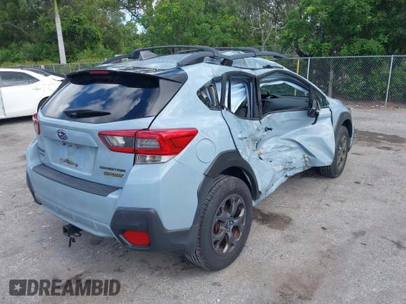 2021 Subaru Crosstrek Special Sports with VIN JF2GTHRC6MH225114, listed as a IAAI auction lot 42638482 with 103,003 mi miles and . Bid and sale history available at DreamBid. Image 4.