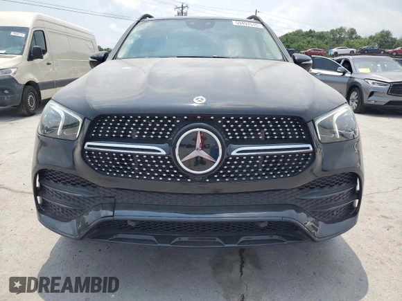 2023 Mercedes-Benz GLE 450 with VIN 4JGFB5KBXPA942055, listed as a Copart auction lot 59497515 with 24,857 mi miles and Salvage title. Bid and sale history available at DreamBid. Image 5.
