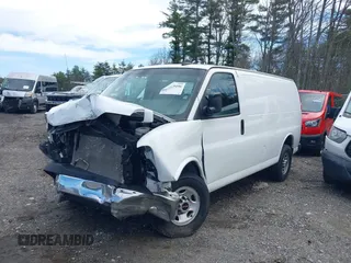 2021 GMC Savana Cargo Van with VIN 1GTW7AF72M1191484, listed as a IAAI auction lot 41835496 with 71,760 mi miles. Bid and sale history available at carsss.com. Image 12.
