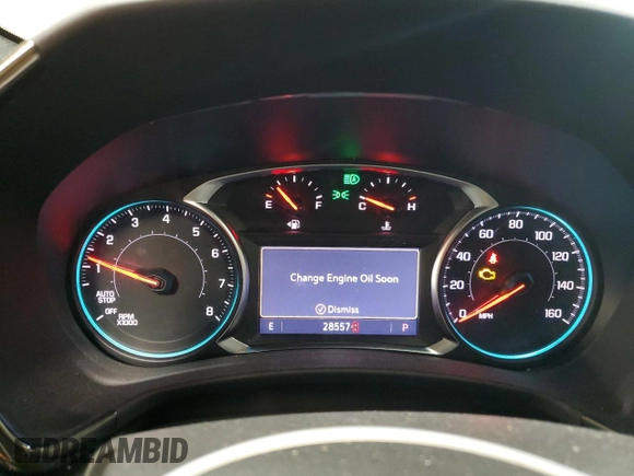 2023 Chevrolet Equinox RS with VIN 3GNAXWEG9PS110886, listed as a Copart auction lot 52318225 with 28,557 mi miles and Salvage title. Bid and sale history available at DreamBid. Image 9.
