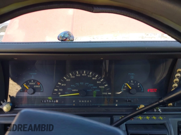 1992 Oldsmobile Cutlass Ciera with VIN 1G3AL54NXN6305928, listed as a IAAI auction lot 41818941 with 107,572 mi miles and . Bid and sale history available at DreamBid. Image 7.