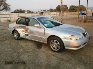 1999 Acura TL with VIN 19UUA5649XA038922, listed as a Copart auction lot 42628495 with 330,899 mi miles and Salvage Title. Bid and sale history available at carsss.com. Image 4.