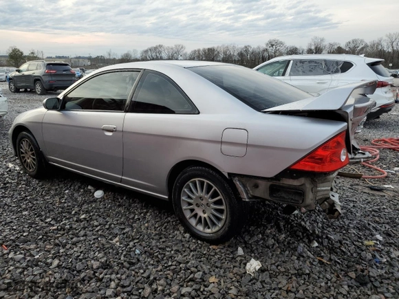 2005 Honda Civic Cpe EX with VIN 1HGEM22995L013984, listed as a Copart auction lot 43159405 with 162,489 mi miles and Salvage Title. Bid and sale history available at carsss.com. Image 2.