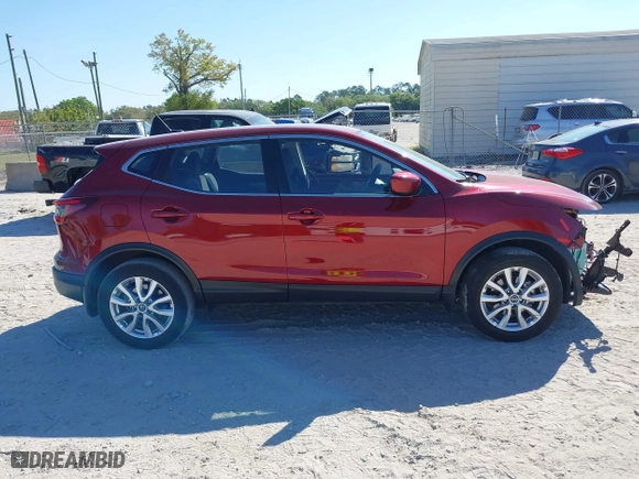 2021 Nissan Rogue Sport S with VIN JN1BJ1AV8MW311641, listed as a IAAI auction lot 41752296 with 38,144 mi miles. Bid and sale history available at carsss.com. Image 14.