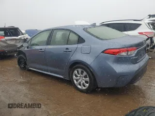 2023 Toyota Corolla Hybrid LE with VIN JTDBCMFEXP3005595, listed as a Copart auction lot 48001825 with 75,662 mi miles and Salvage Title. Bid and sale history available at carsss.com. Image 2.