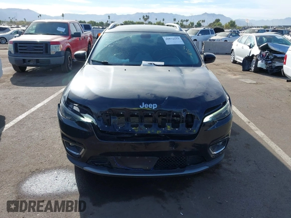2019 Jeep Cherokee Limited with VIN 1C4PJLDB1KD455802, listed as a IAAI auction lot 40872153 with 82,986 mi miles and . Bid and sale history available at DreamBid. Image 6.
