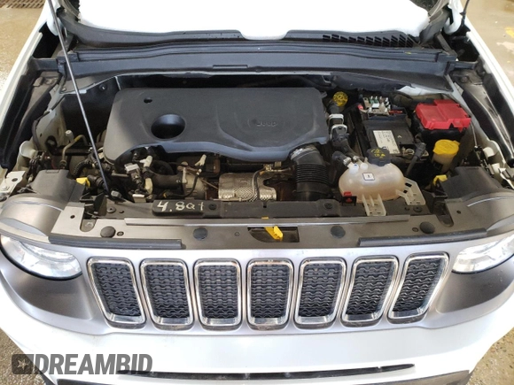 2020 Jeep Renegade Limited with VIN ZACNJBD1XLPK85917, listed as a Copart auction lot 47934555 with 61,049 mi miles and Salvage title. Bid and sale history available at DreamBid. Image 12.