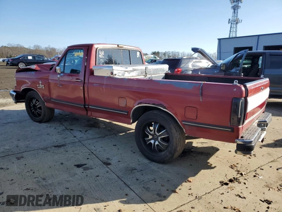 1990 Ford F-150 "S" with VIN 1FTDF15Y7LNB52515, listed as a Copart auction lot 83829724 with 966,652 mi miles and Salvage Title. Bid and sale history available at carsss.com. Image 2.