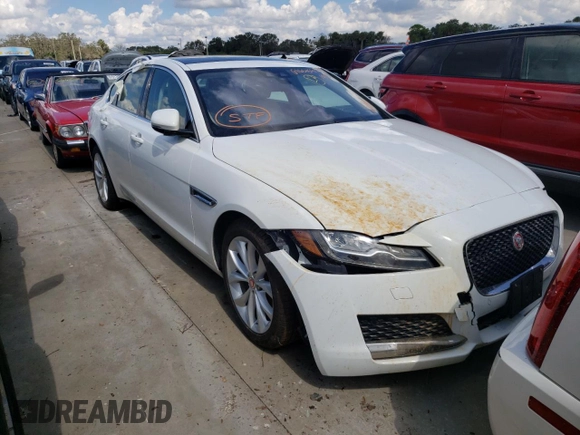 2017 Jaguar XF with VIN SAJBJ4BN6HCY31696, listed as a Copart auction lot 61645972 with Not Provided miles and . Bid and sale history available at DreamBid. Image 1.
