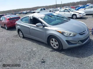 2015 Hyundai Elantra Limited with VIN KMHDH4AE2FU329517, listed as a IAAI auction lot 41951396 with 193,600 mi miles. Bid and sale history available at carsss.com. Image 1.