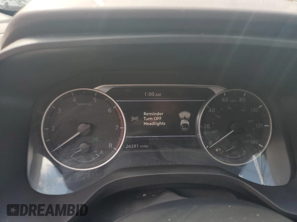 2023 Nissan Rogue S with VIN 5N1BT3AB5PC910183, listed as a Copart auction lot 59811945 with 26,281 mi miles and Clean title. Bid and sale history available at DreamBid. Image 9.