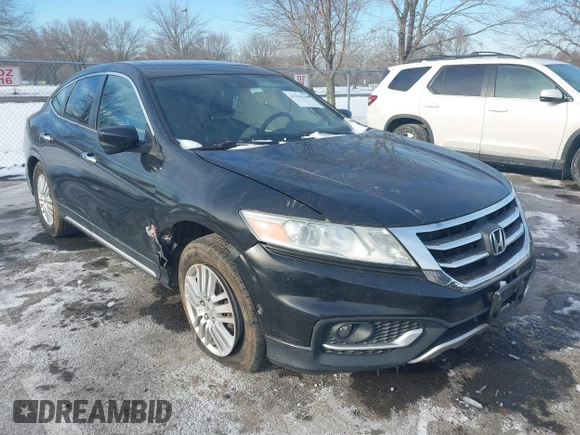 2013 Honda Crosstour EX-L z VIN 5J6TF3H59DL001546, wystawiony jako IAAI lot #41396790 z przebiegiem 168 255 mil mil oraz . Historia ofert i sprzedaży dostępna na DreamBid. Obrazek 1.