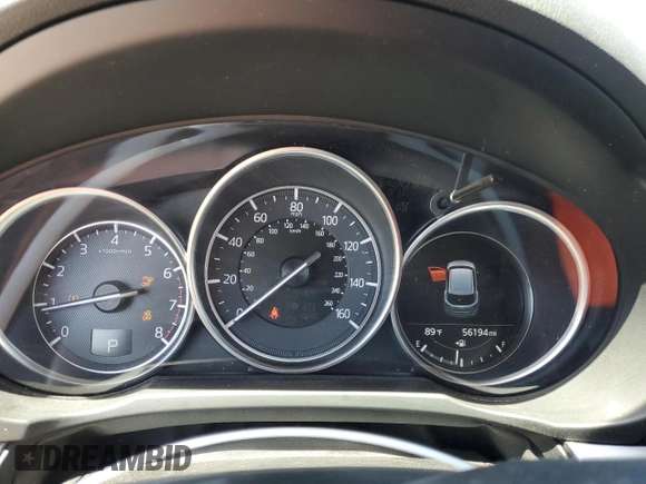 2018 Mazda CX-5 Touring with VIN JM3KFACM2J1327725, listed as a Copart auction lot 54894765 with 56,194 mi miles and Salvage Title. Bid and sale history available at carsss.com. Image 9.