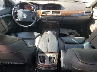 2002 BMW 7 Series 745Li with VIN WBAGN63422DR03230, listed as a Copart auction lot 47386325 with 187,235 mi miles and Salvage Title. Bid and sale history available at carsss.com. Image 8.