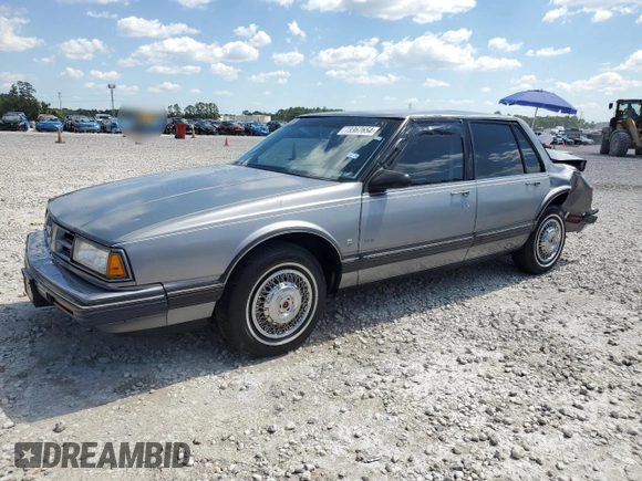 1991 Oldsmobile 88 z VIN 1G3HY54C4MH336805, wystawiony jako Copart lot #73367654 z przebiegiem 168 436 mil mil oraz Szkoda całkowita • Salvage title. Historia ofert i sprzedaży dostępna na DreamBid. Obrazek 1.