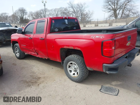 2014 Chevrolet Silverado 1500 Work Truck with VIN 1GCVKPEH0EZ255239, listed as a IAAI auction lot 41810917 with 132,821 mi miles and . Bid and sale history available at DreamBid. Image 3.