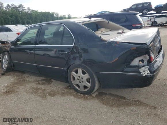 2004 Lexus LS 430 with VIN JTHBN36F940170241, listed as a Copart auction lot 54101155 with 264,471 mi miles and Clean Title. Bid and sale history available at carsss.com. Image 2.