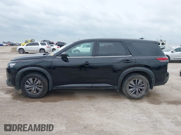 2023 Nissan Pathfinder S with VIN 5N1DR3AA1PC274148, listed as a IAAI auction lot 42120218 with 42,743 mi miles and . Bid and sale history available at DreamBid. Image 14.