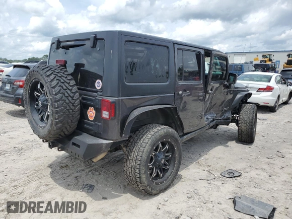2017 Jeep Wrangler Unlimited Rubicon Recon with VIN 1C4HJWFG3HL510439, listed as a Copart auction lot 60791165 with 125,955 mi miles and Salvage title. Bid and sale history available at DreamBid. Image 3.