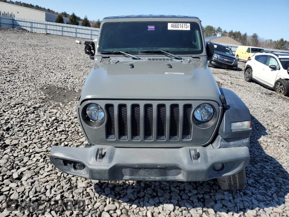 2018 Jeep Wrangler Unlimited Sport S z VIN 1C4HJXDG8JW259625, wystawiony jako Copart lot #46601415 z przebiegiem Nie podano mil oraz Szkoda całkowita • Salvage title. Historia ofert i sprzedaży dostępna na DreamBid. Obrazek 5.