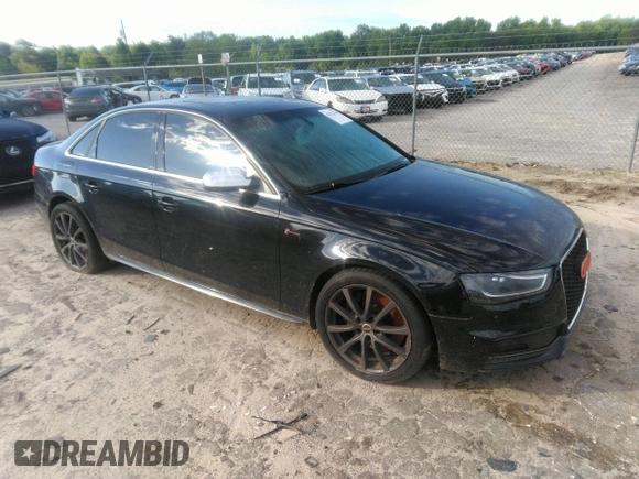 2013 Audi S4 Prestige with VIN WAUKGAFL5DA085460, listed as a IAAI auction lot 42172760 with 134,739 mi miles and . Bid and sale history available at DreamBid. Image 1.
