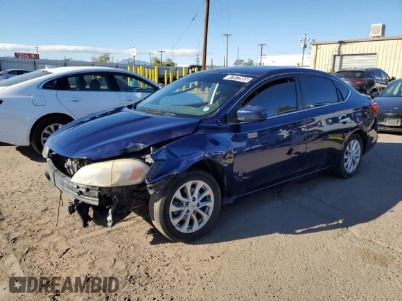 2019 Nissan Sentra SV with VIN 3N1AB7AP7KL613244, listed as a Copart auction lot 47072665 with 112,510 mi miles and Clean Title. Bid and sale history available at carsss.com. Image 1.
