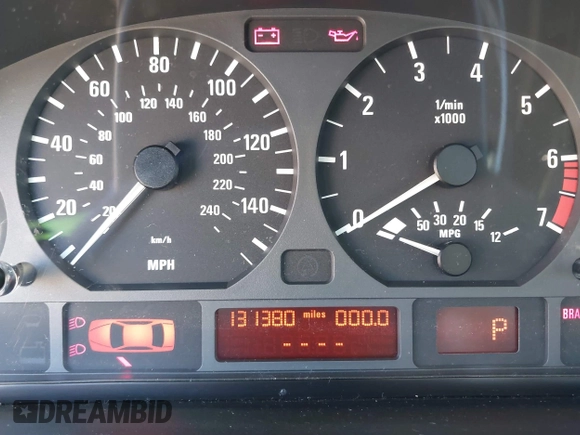 2003 BMW 3 Series 325i with VIN WBAET37493NJ22769, listed as a IAAI auction lot 41852747 with 131,380 mi miles and . Bid and sale history available at DreamBid. Image 7.