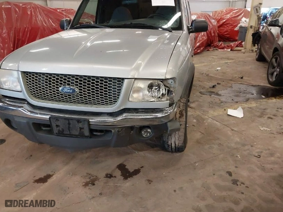 2001 Ford Ranger XL Fleet with VIN 1FTZR15E81PA53447, listed as a IAAI auction lot 41838161 with 113,739 mi miles. Bid and sale history available at carsss.com. Image 12.