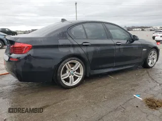 2014 BMW 5 Series 535d with VIN WBAXA5C53ED689741, listed as a Copart auction lot 48482115 with 171,928 mi miles and Clean Title. Bid and sale history available at carsss.com. Image 3.