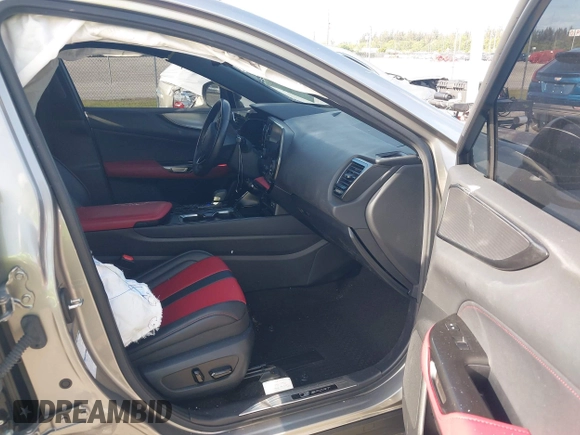 2022 Lexus NX 350 F Sport with VIN JTJKGCEZXN5001287, listed as a IAAI auction lot 42125581 with 47,766 mi miles and . Bid and sale history available at DreamBid. Image 5.