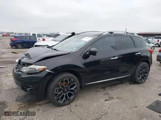 2010 Nissan Murano S with VIN JN8AZ1MU9AW010087, listed as a IAAI auction lot 41610797 with 121,551 mi miles. Bid and sale history available at carsss.com. Image 2.