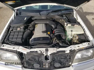 1995 Mercedes-Benz C with VIN WDBHA28E1SF151911, listed as a Copart auction lot 76814424 with 128,184 mi miles and Clean Title. Bid and sale history available at carsss.com. Image 11.