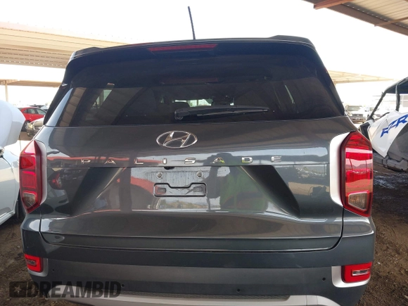 2022 Hyundai Palisade SEL with VIN KM8R24HE6NU358742, listed as a IAAI auction lot 41938961 with 46,359 mi miles and . Bid and sale history available at DreamBid. Image 16.