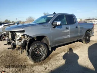 2024 Chevrolet Silverado 1500 LT with VIN 1GCRDDED2RZ194621, listed as a Copart auction lot 49255315 with Not Provided miles and Salvage Title. Bid and sale history available at DreamBid. Image 1.