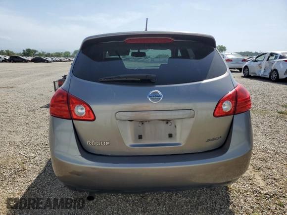2010 Nissan Rogue S with VIN JN8AS5MT9AW500998, listed as a Copart auction lot 54423455 with 174,650 mi miles and Clean Title. Bid and sale history available at carsss.com. Image 6.