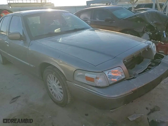 2006 Mercury Grand Marquis LS Premium with VIN 2MEFM75V66X611817, listed as a Copart auction lot 42748345 with 156,143 mi miles and Salvage Title. Bid and sale history available at carsss.com. Image 10.