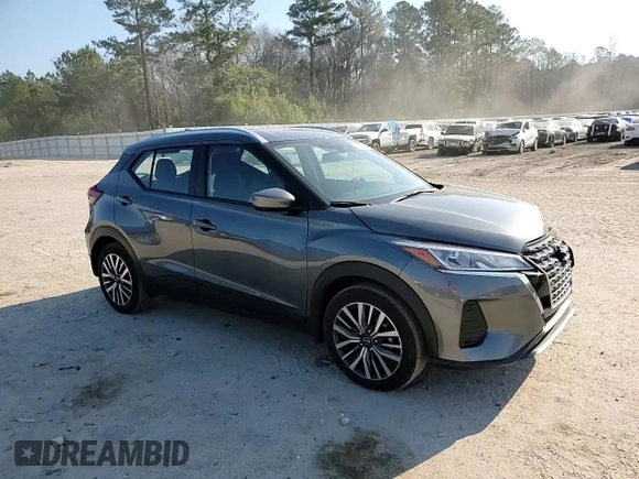2024 Nissan Kicks SV with VIN 3N1CP5CV9RL529835, listed as a Copart auction lot 46814835 with 3,506 mi miles and Salvage Title. Bid and sale history available at carsss.com. Image 12.