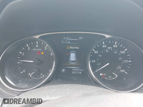 2015 Nissan Rogue SL with VIN 5N1AT2MT2FC875854, listed as a IAAI auction lot 41921295 with 44,055 mi miles. Bid and sale history available at carsss.com. Image 7.