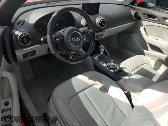 2015 Audi A3 1.8T Premium with VIN WAU6CLFF8F1036565, listed as a Copart auction lot 45479685 with 75,519 mi miles and Salvage Title. Bid and sale history available at carsss.com. Image 8.