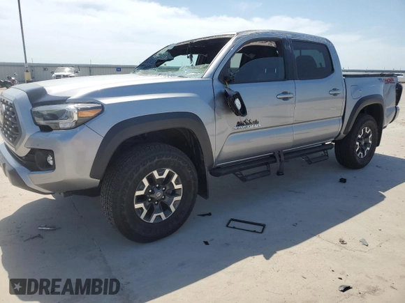 2021 Toyota Tacoma SR с VIN 3TMCZ5AN1MM440032, выставлен на аукционе Copart как лот 56972895 с пробегом 41 029 миль миль и Списание • Salvage title. История ставок и продаж доступна на DreamBid. Изображение 1.