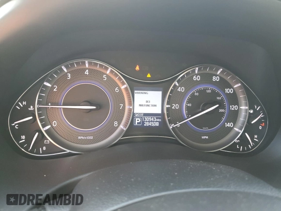 2014 Infiniti QX80 with VIN JN8AZ2NC8E9351805, listed as a Copart auction lot 51715735 with 130,943 mi miles and Salvage Title. Bid and sale history available at carsss.com. Image 9.