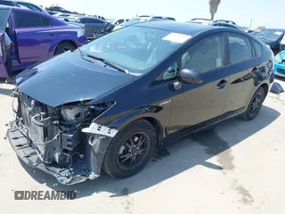 2014 Toyota Prius Four with VIN JTDKN3DUXE1738737, listed as a IAAI auction lot 42159877 with 47,221 mi miles. Bid and sale history available at carsss.com. Image 2.