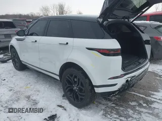 2023 Land Rover Range Rover Evoque Dynamic SE with VIN SALZL2FX0PH190126, listed as a IAAI auction lot 41416523 with 20,906 mi miles. Bid and sale history available at carsss.com. Image 3.